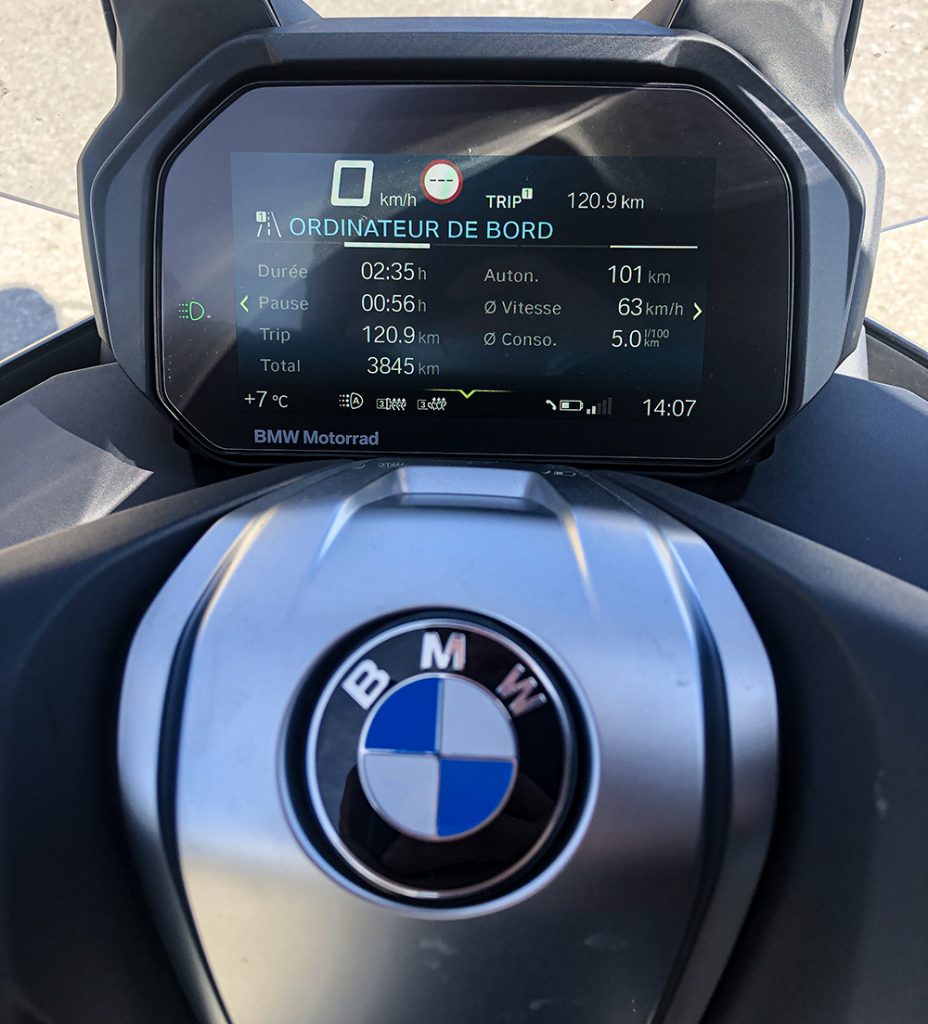 BMW C 400 GT trip